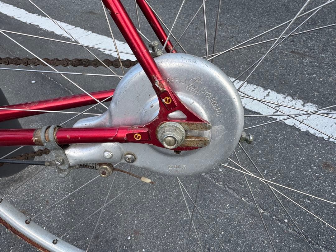 Samson ピストバイク レッド