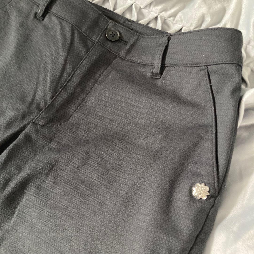 St ANDREWS ストレッチパンツ　黒　M 美品