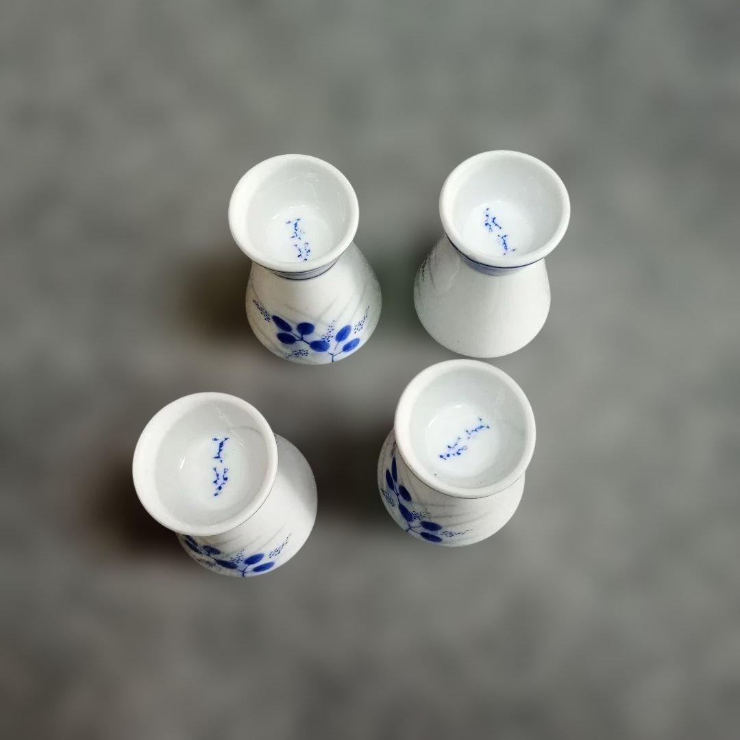 巻萩絵食器セット 18点（美濃焼）