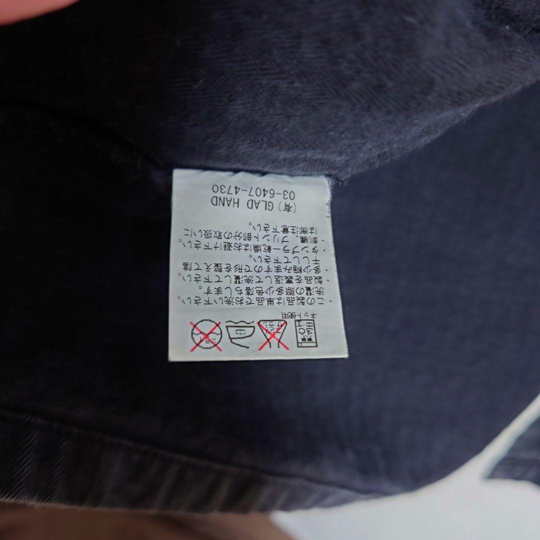 日本製 GLADHAND & Co. 長袖シャツジャケット ブラック