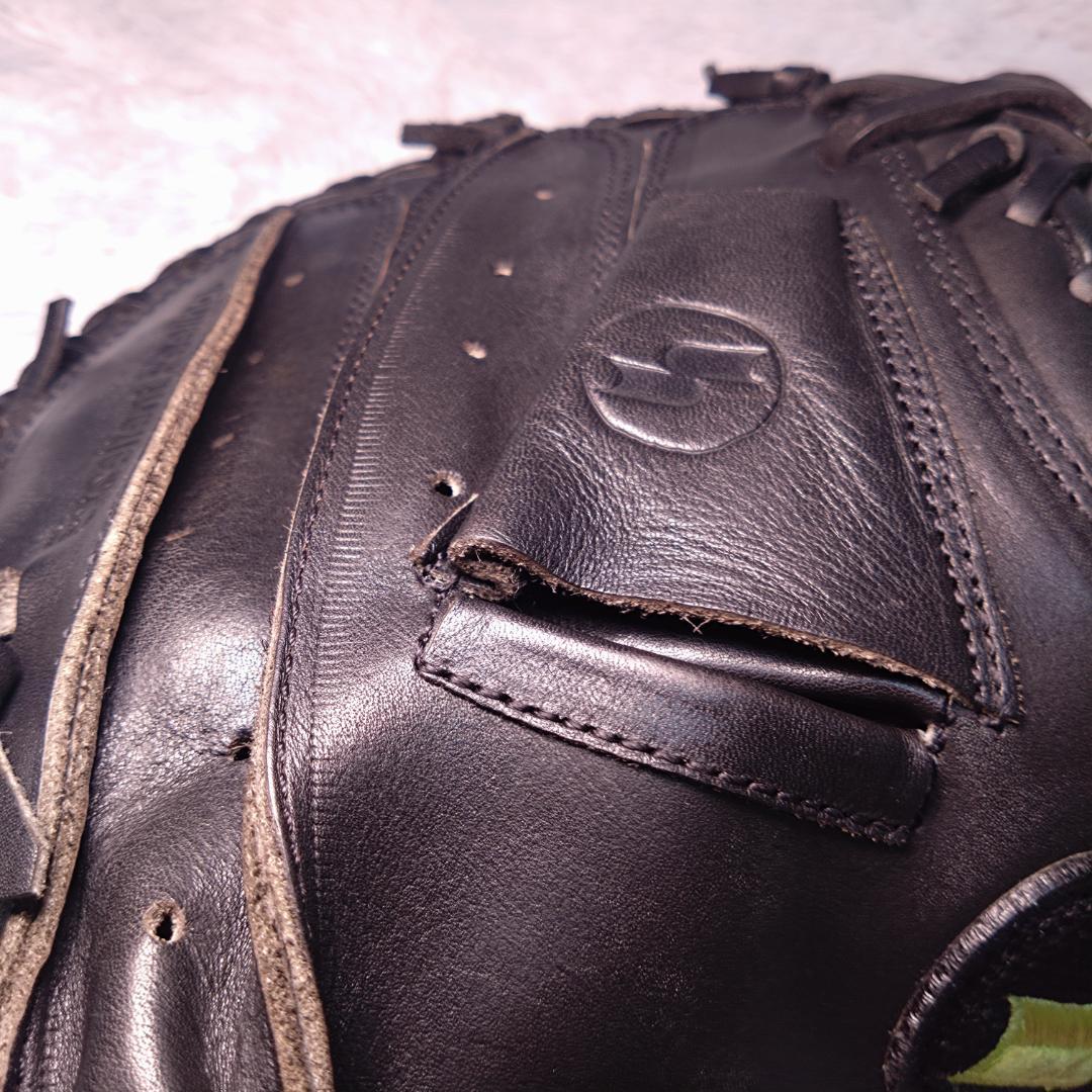 と*も様 SSK エスエスケー、キャッチャーミット、黒、グローブ、PRO、日本製