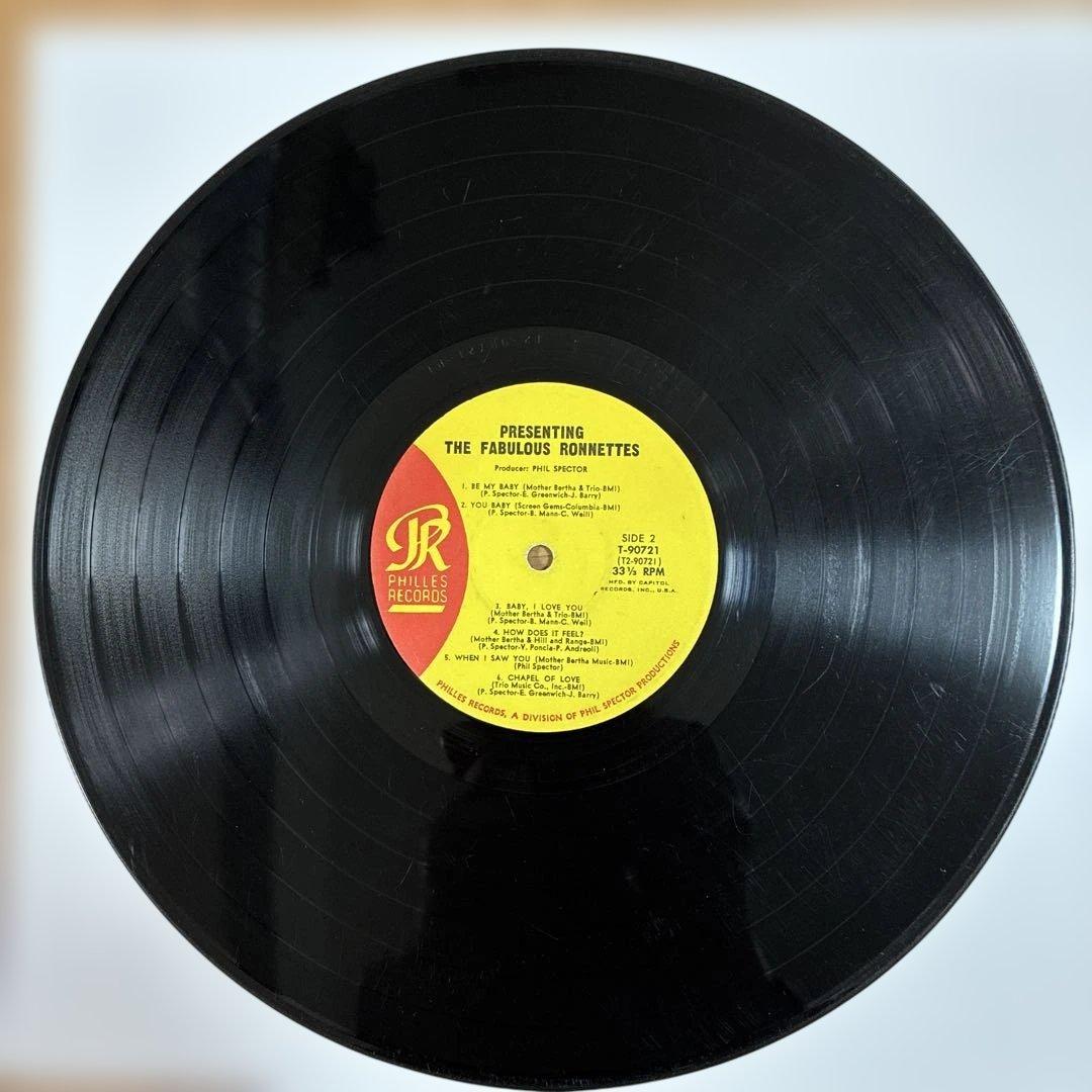 ロネッツ 名盤 レコード USモノ盤 キャピトルクラブイシュー