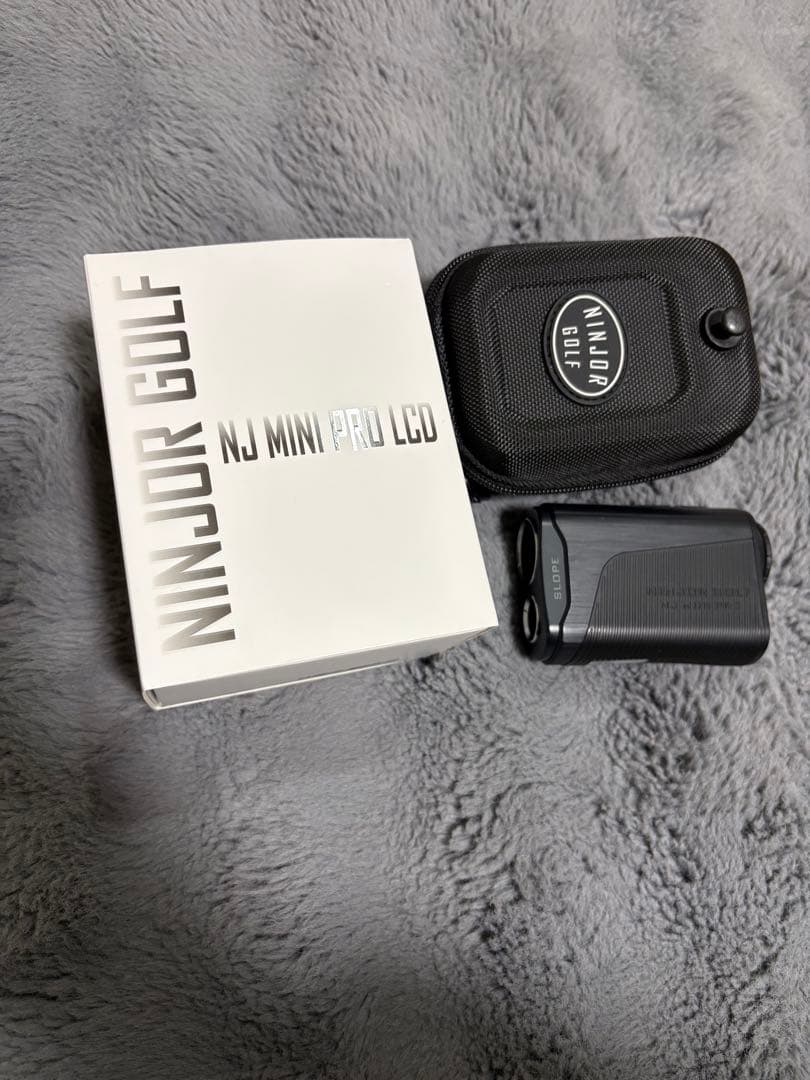 【美品】NINJOR GOLF MINI PRO ゴルフ用距離計　黒　充電式