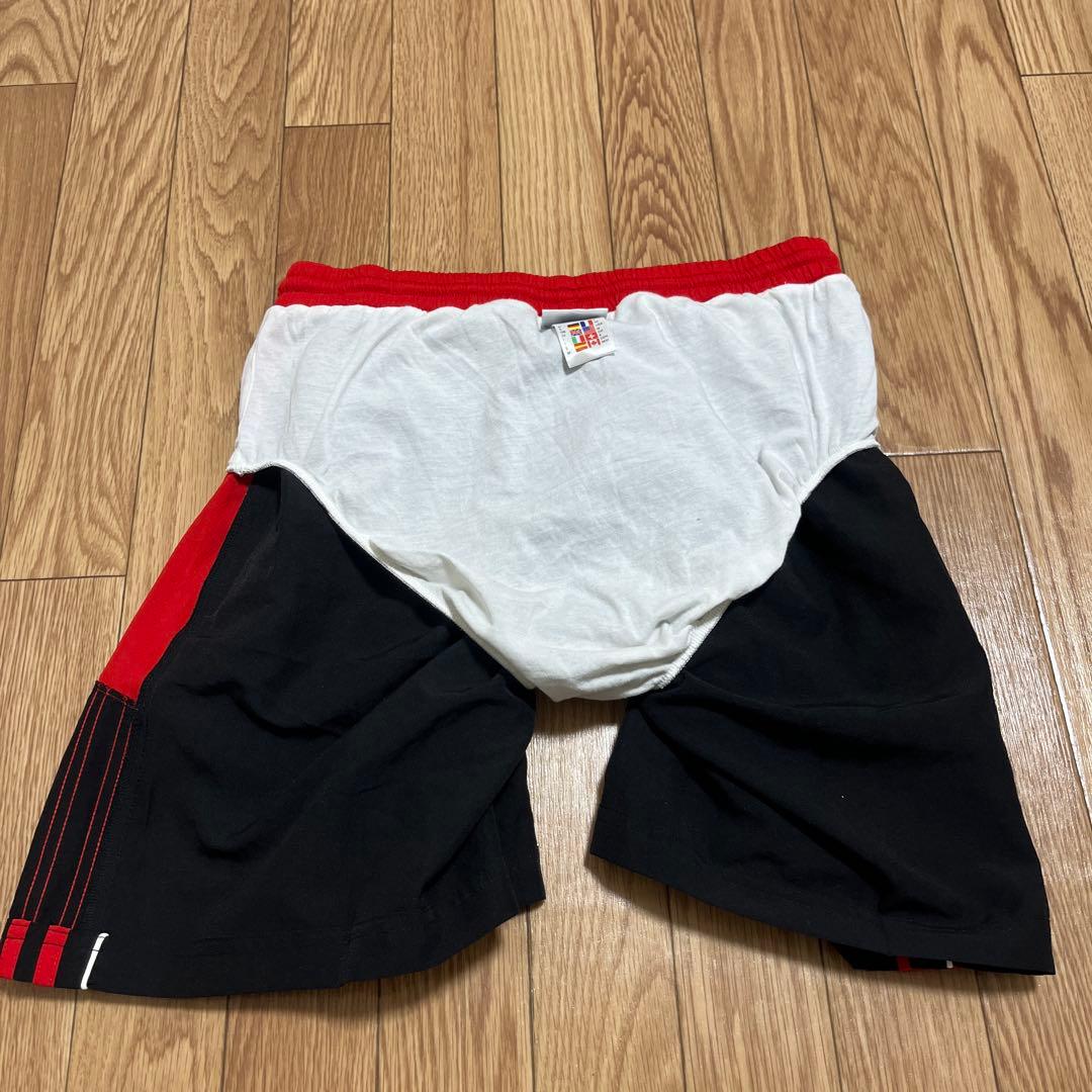 アディダス　99-00 ACミラン　トレーニングショーツ　サッカーパンツ　M