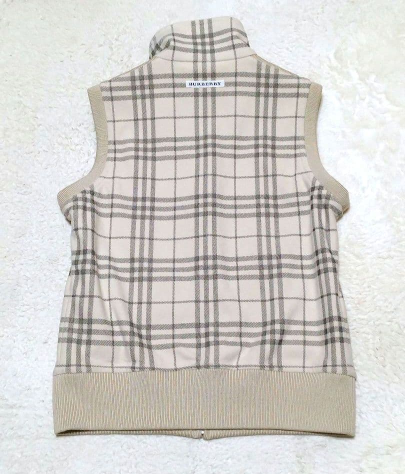 BURBERRY GOLF バーバリー ベスト M 羊毛 チェック