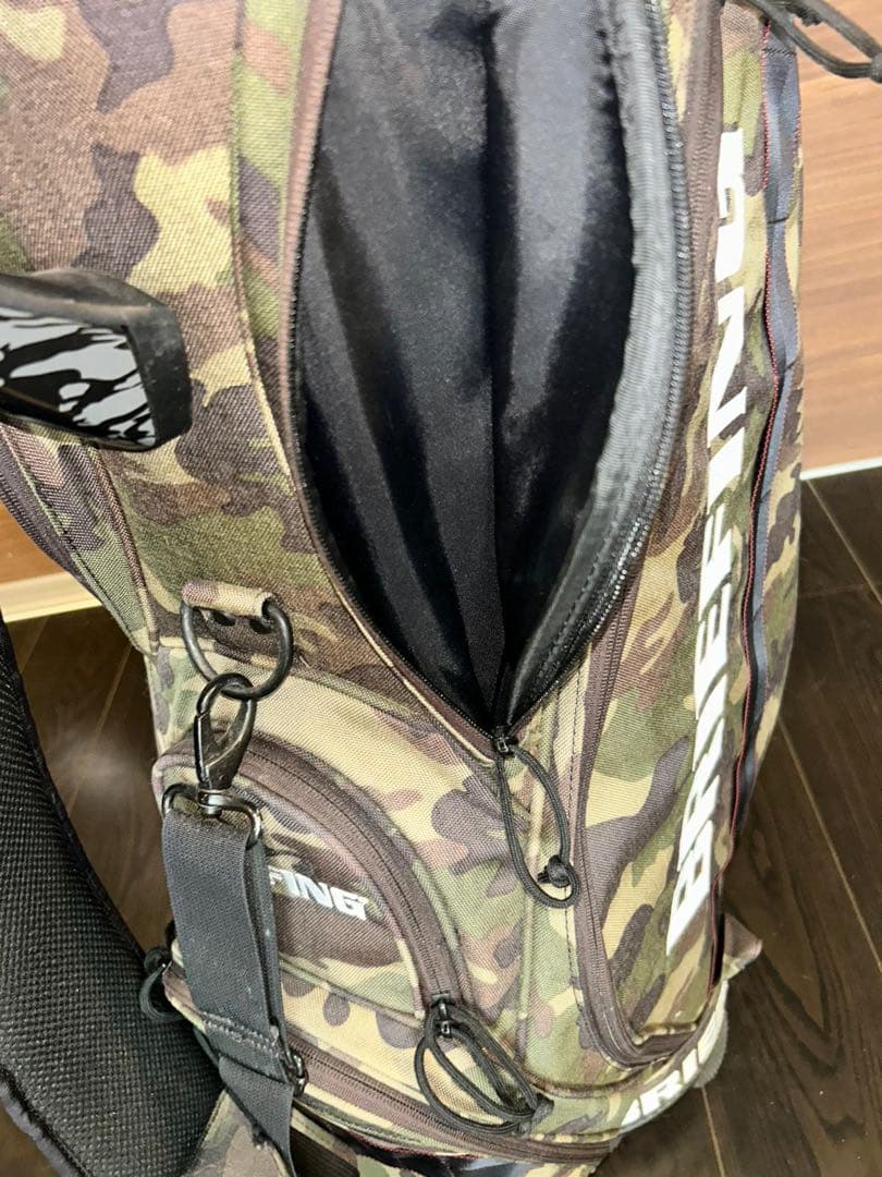 新価格！　BRIEFING ブリーフィング　迷彩カモフラ　ゴルフバック　CR-5