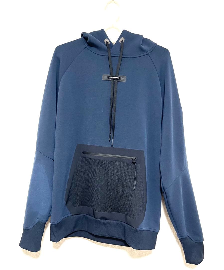 ON　Hoodie　オン　スイスデザイン　レア　フーディ　パーカー　紺　ネイビー
