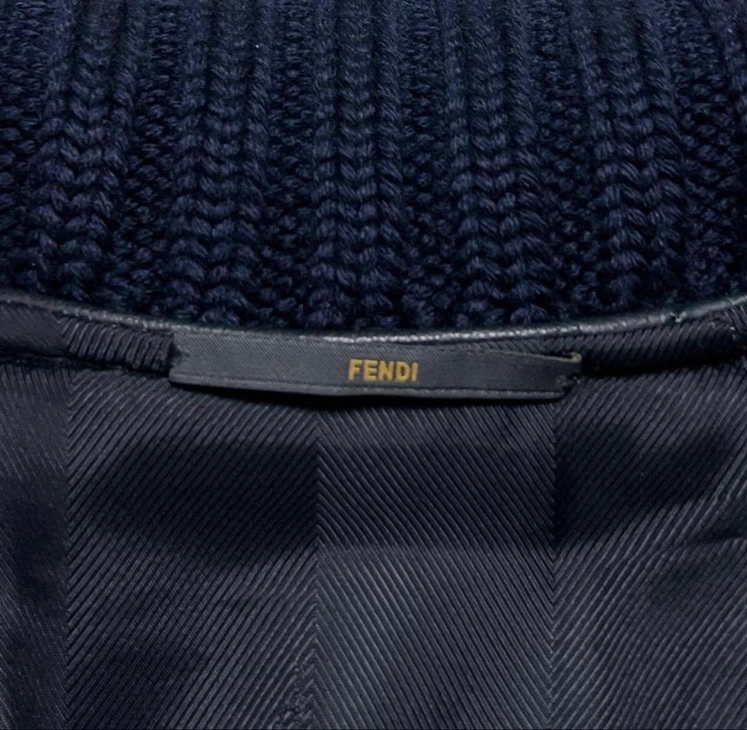 FENDI レザー　ジャケット