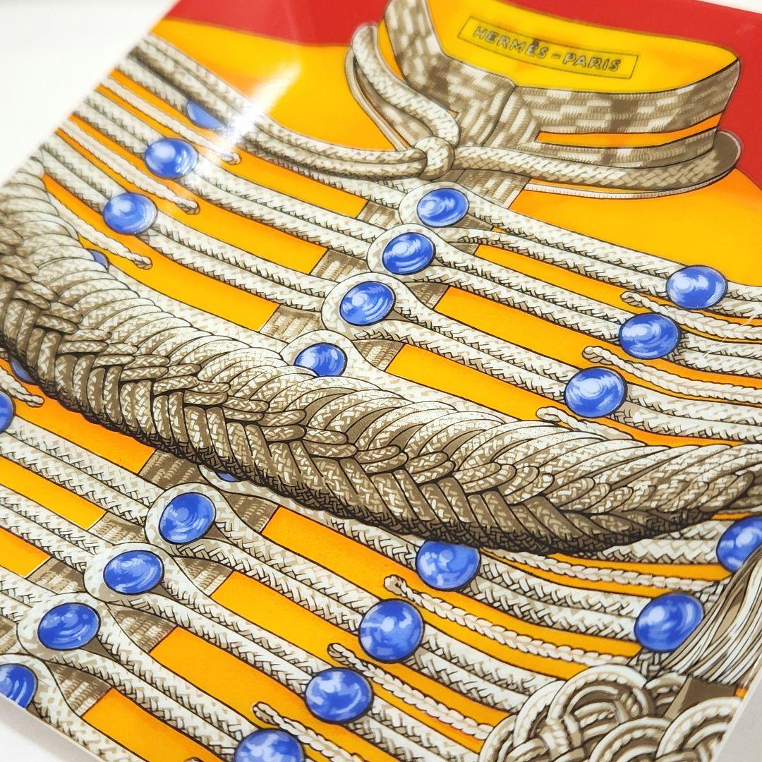 Y3484-2 エルメス ブランデンブルク スクエアプレート 箱付　　i