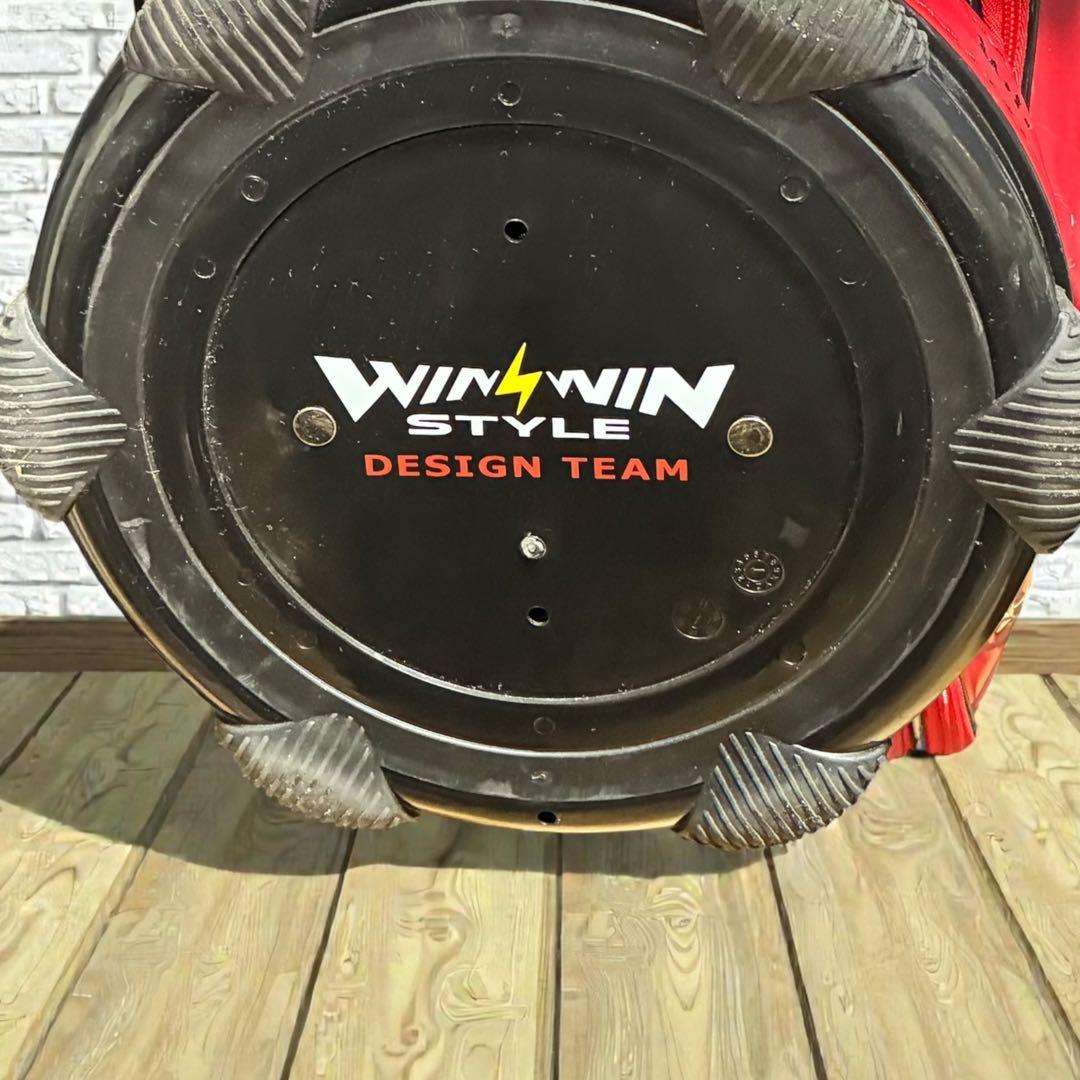 希少✨ 廃盤 WINWIN STYLE トランプ柄 キャディバッグ 赤