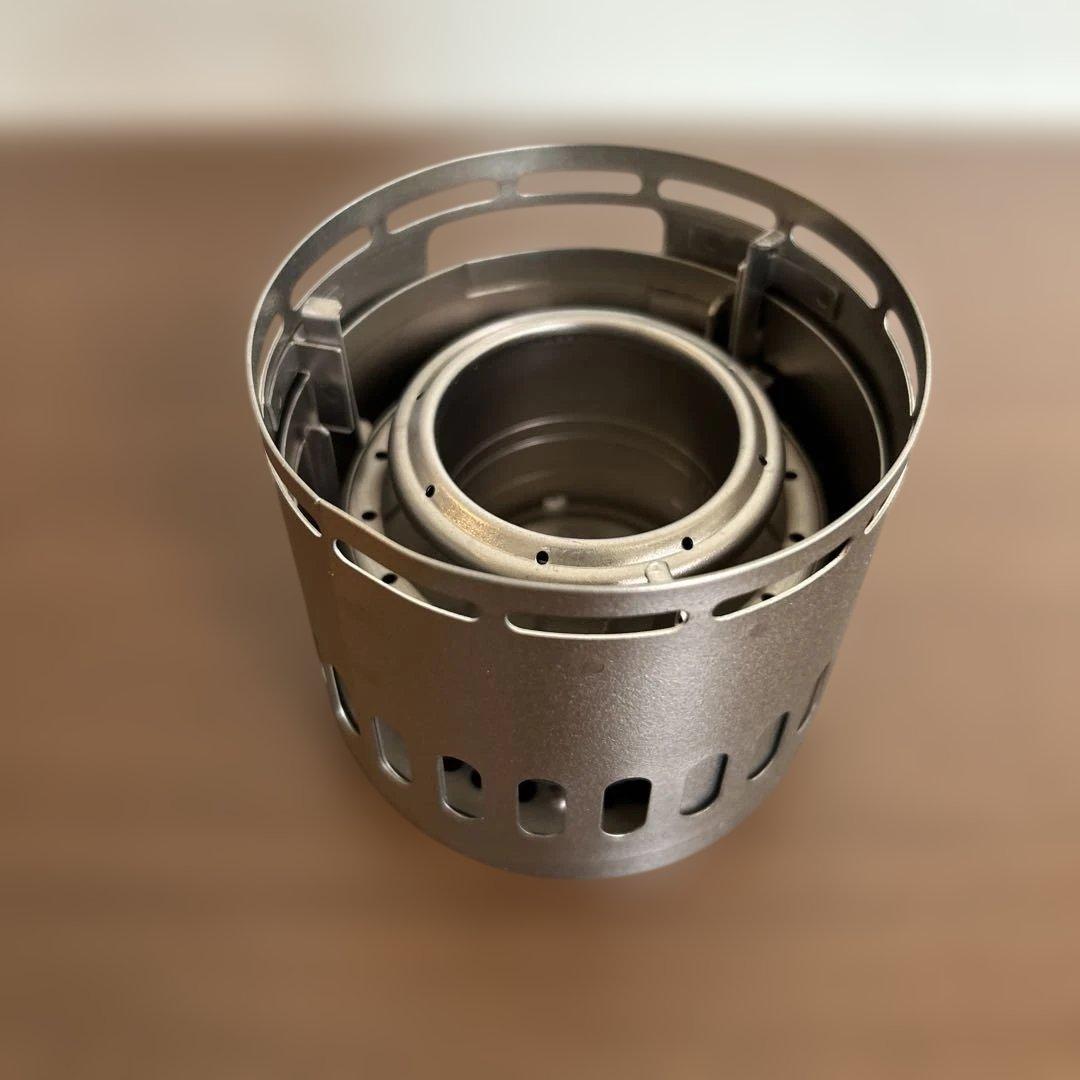 【未使用】エバニュー(EVERNEW) アルコールストーブスタンドセット