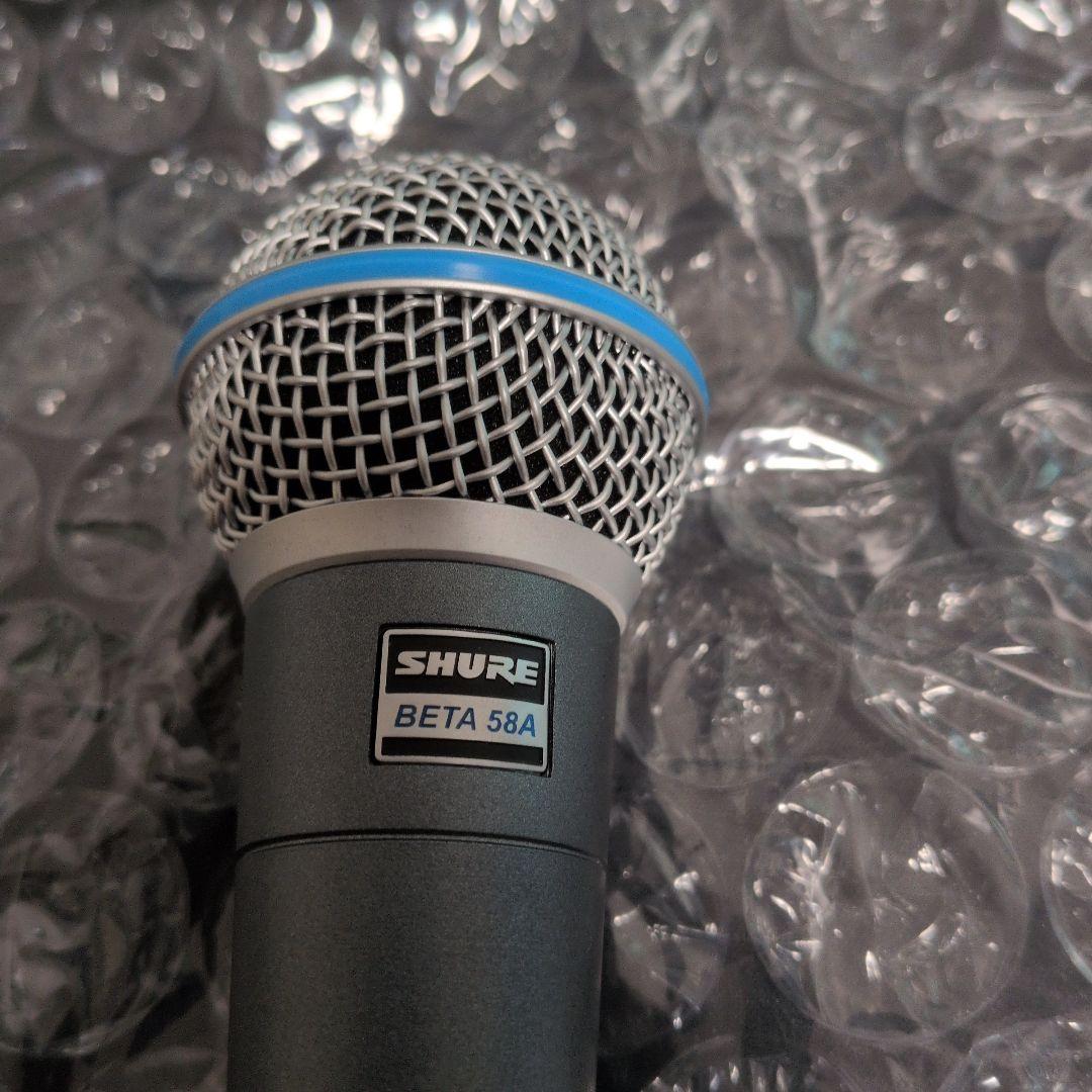 【正規品】SHURE BETA 58Aダイナミックマイク&コネクタケーブルセット