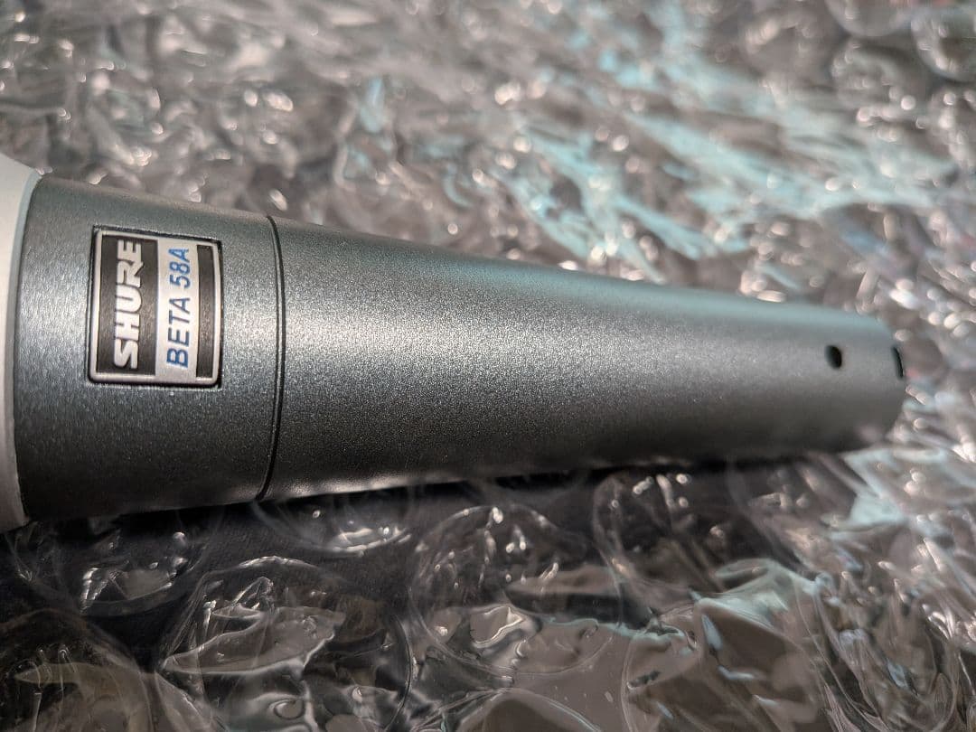 【正規品】SHURE BETA 58Aダイナミックマイク&コネクタケーブルセット