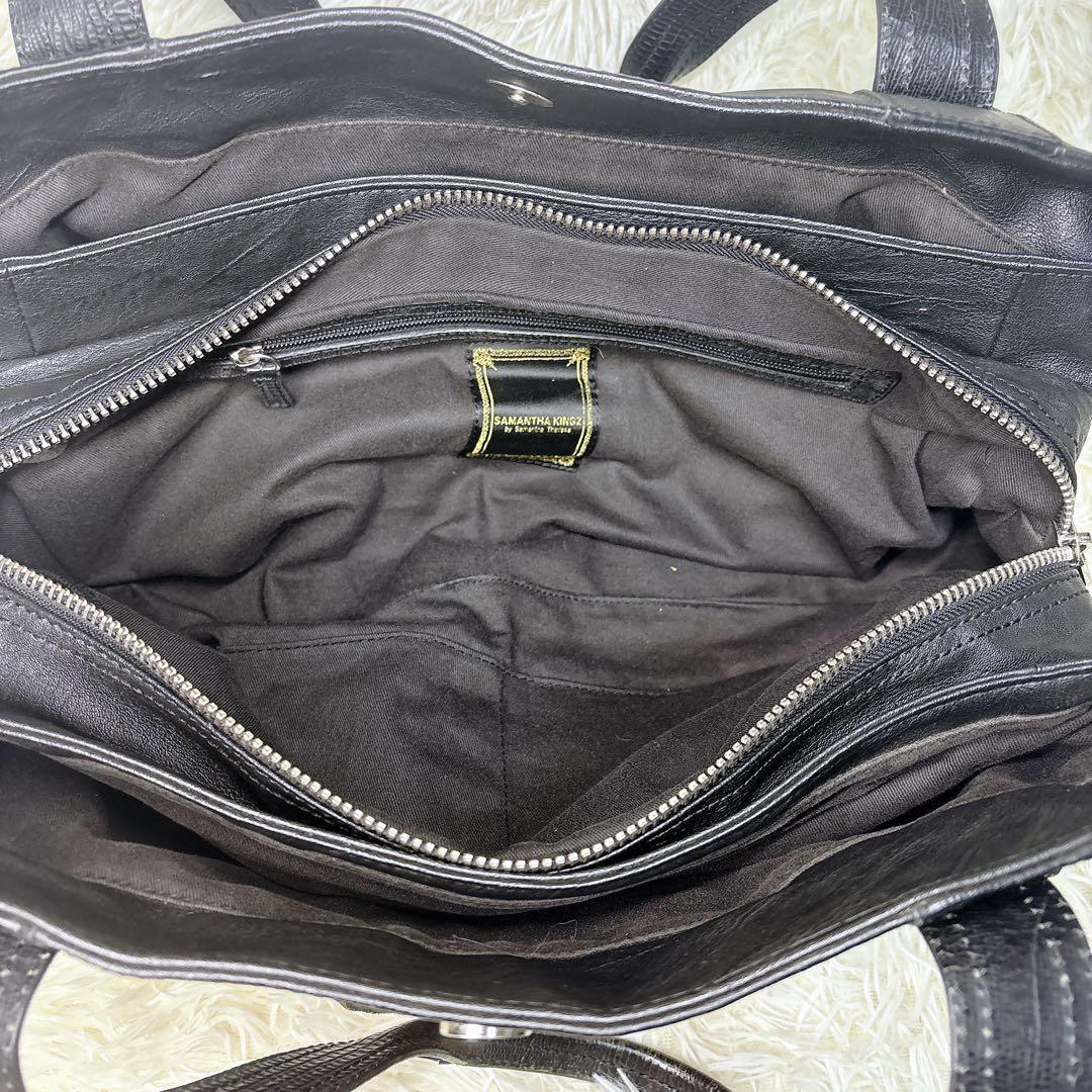 サマンサキングス ボストン トート バッグ レザー Y2K archive 肩掛