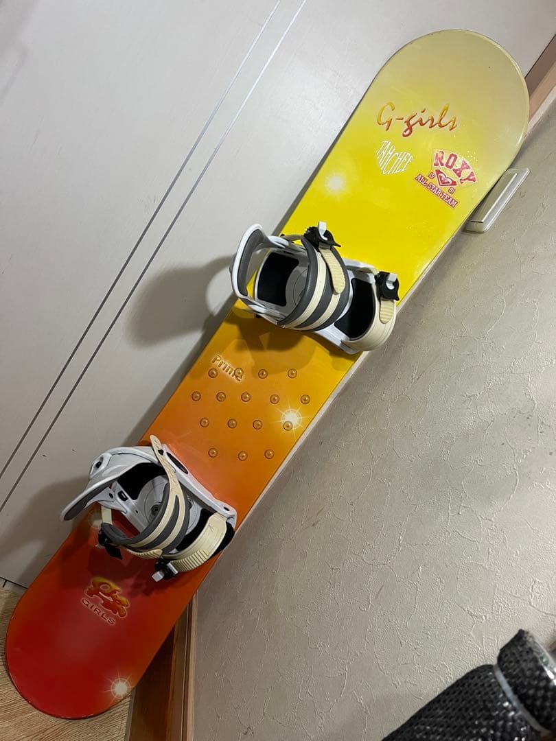 初中級者専用ボード！g-girls prime 141cm バインセット