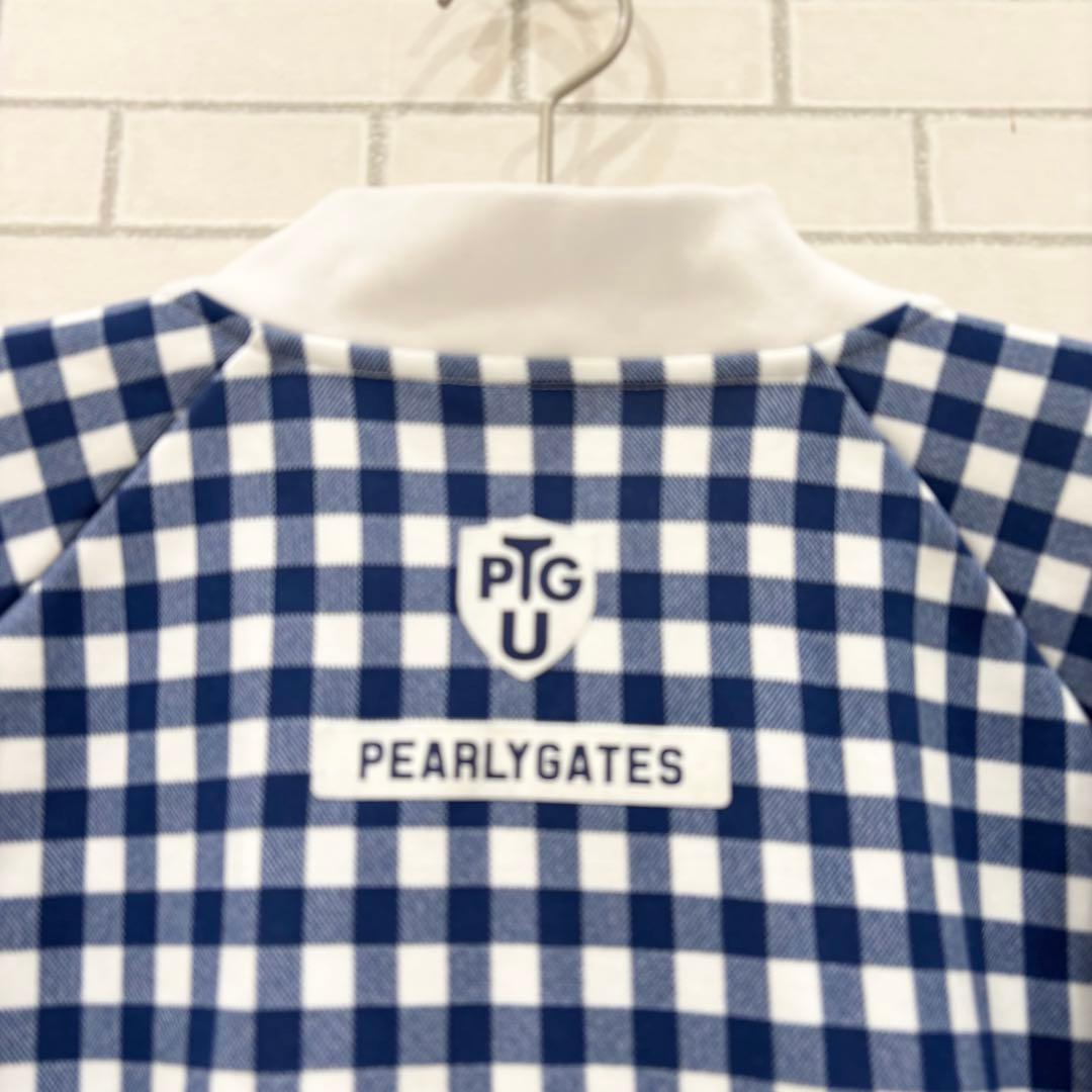 PEARLY GATES ブルゾン　ギンガムチェック