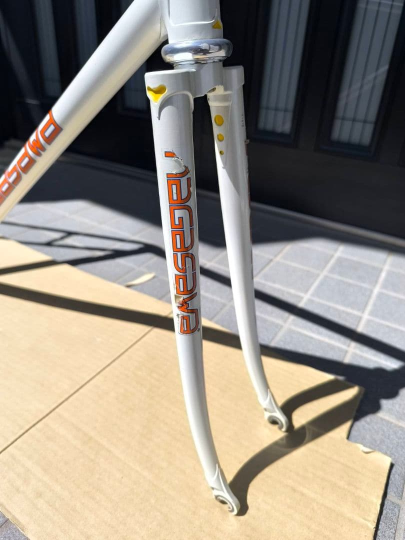 NJS公認 Nagasawa 競輪フレーム パールホワイト