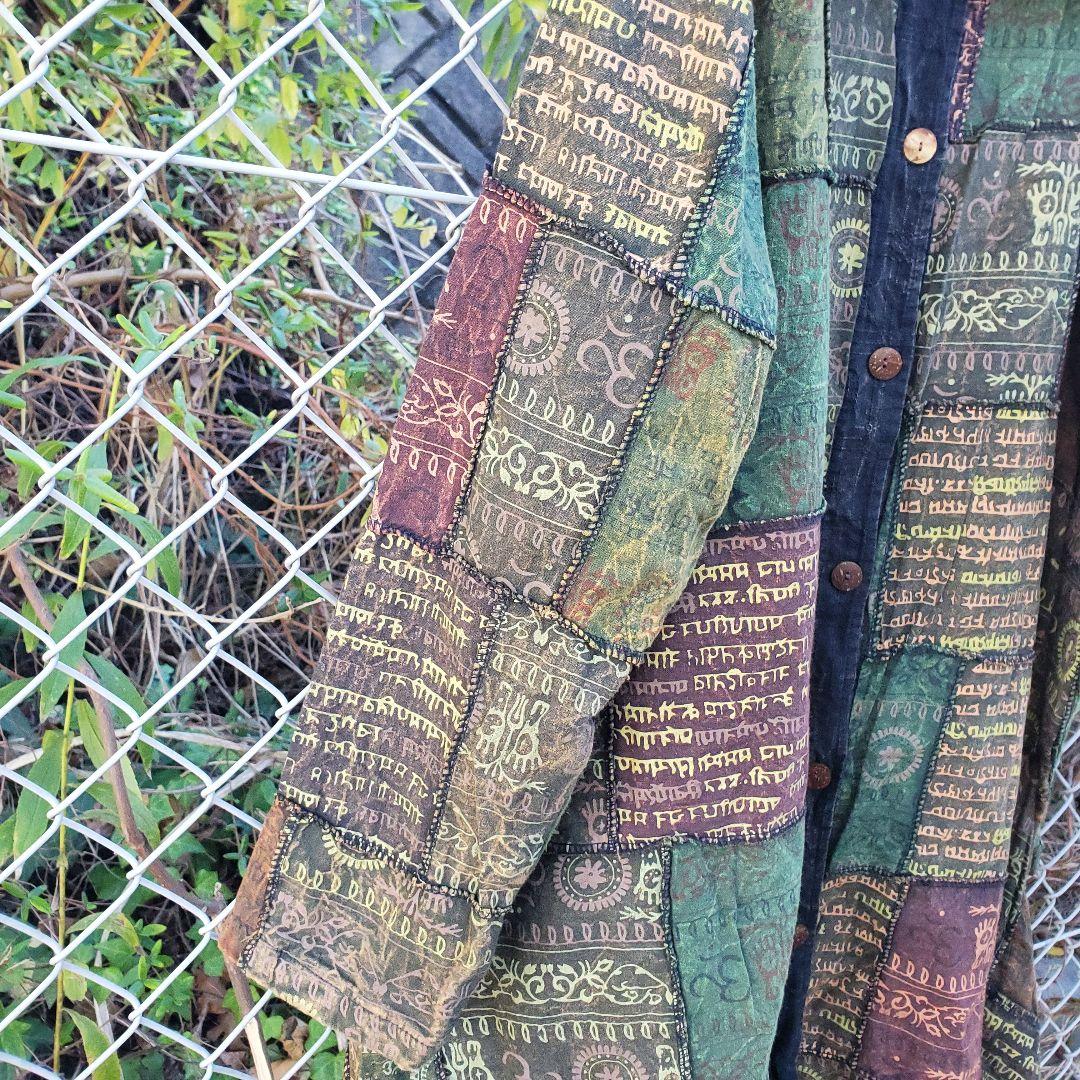 総柄ジャケット 柄ジャケット エスニック柄 メキシカン柄 L XL レトロ