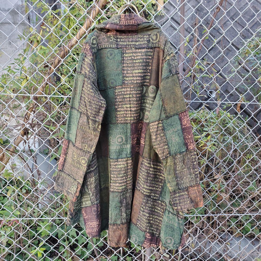 総柄ジャケット 柄ジャケット エスニック柄 メキシカン柄 L XL レトロ