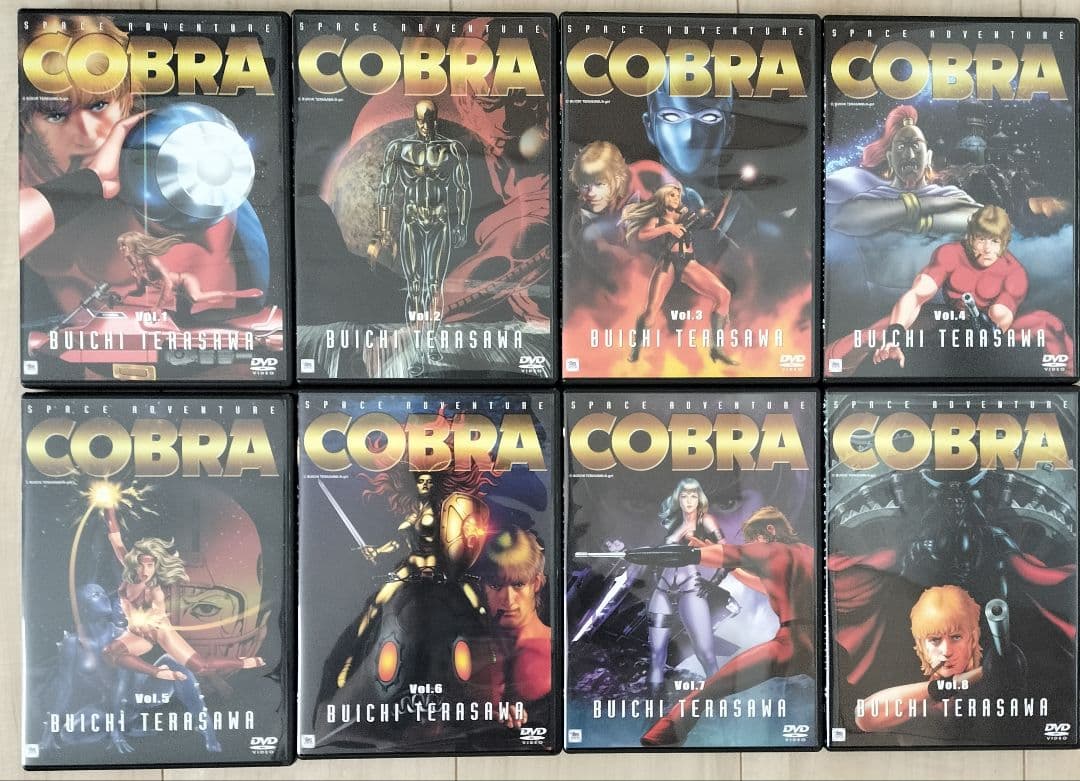 SPACE ADVENTURE コブラ DVD8全巻セット