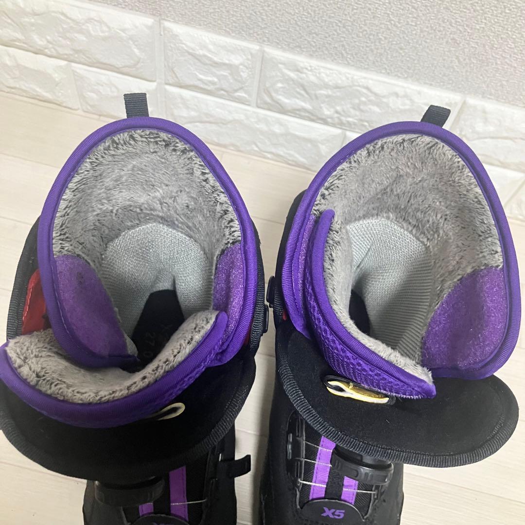 27cm/X5 CROSS FIVE クロスファイブ スノーボードブーツ