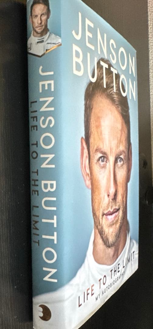 ジェンソンバトン自伝　Life to the Limit サイン入り