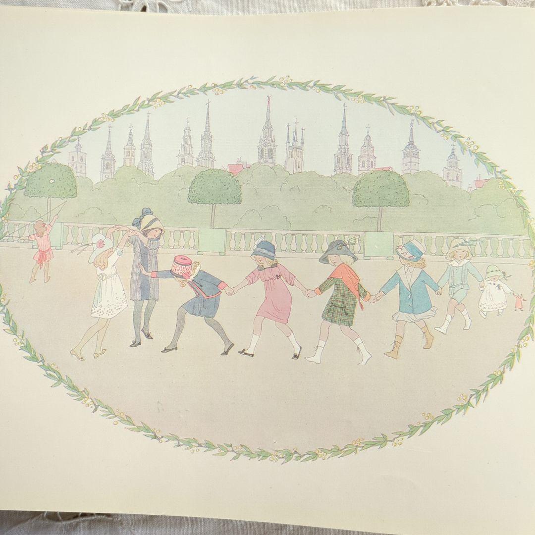 稀少1911アンティーク絵本 洋書古書 児童書 ヴィクトリアン