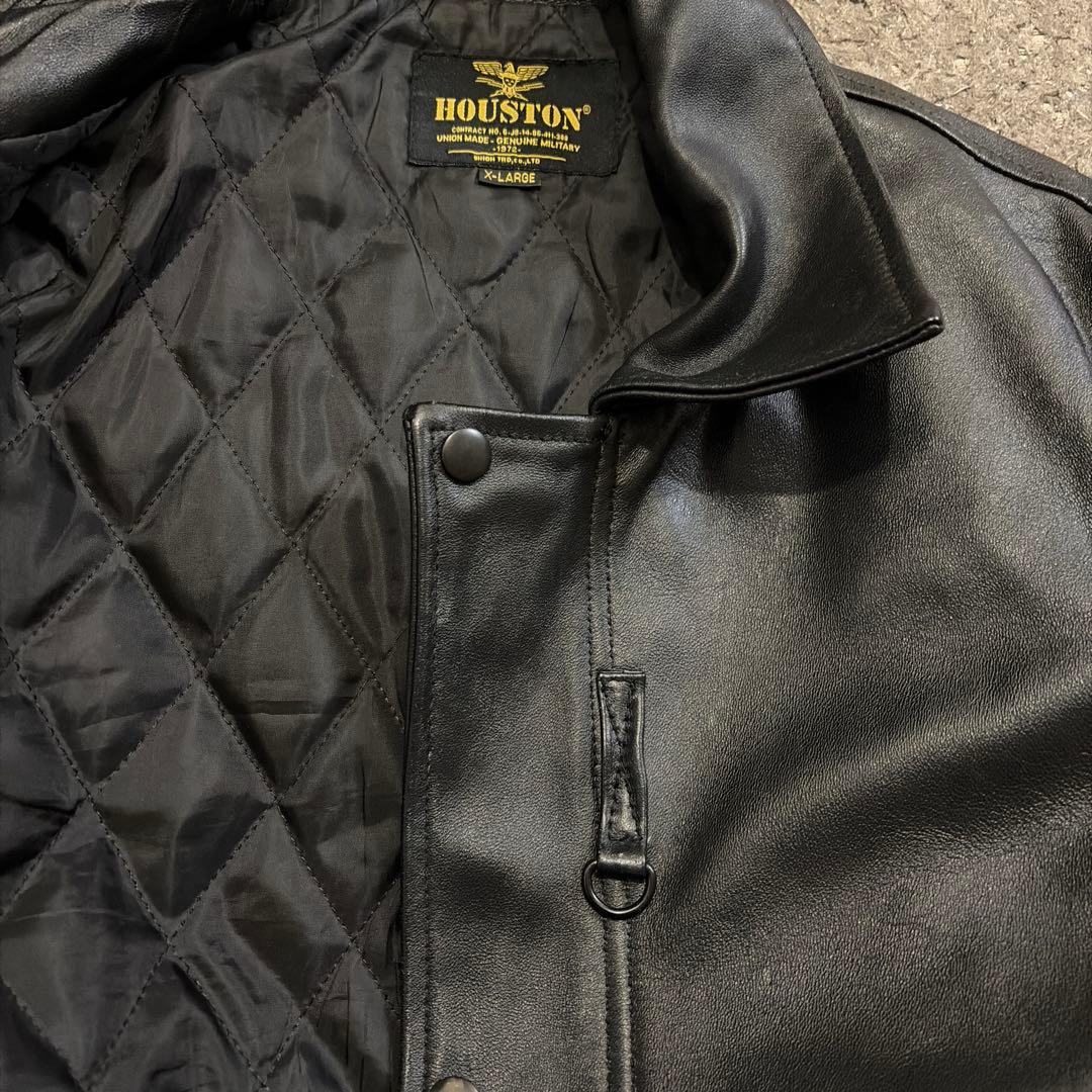 HOUSTONレザージャケットXL羊革