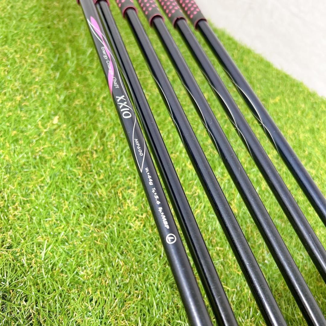 XXIO6 ゼクシオ　MP600 レディース ゴルフ　アイアン　女性 L レッド