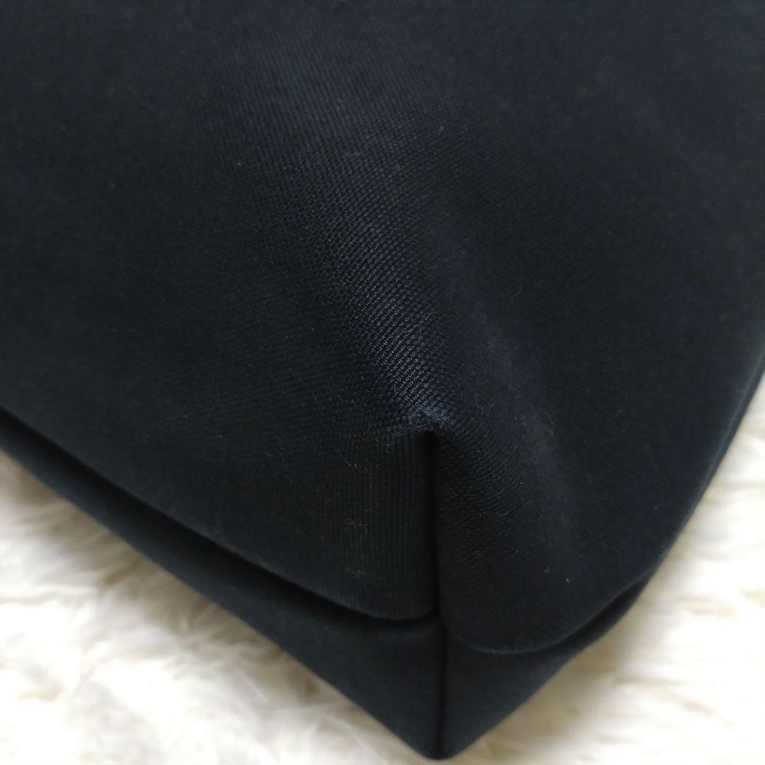 フェリージ トートバッグ 16-26 キャンバス レザー ブラック