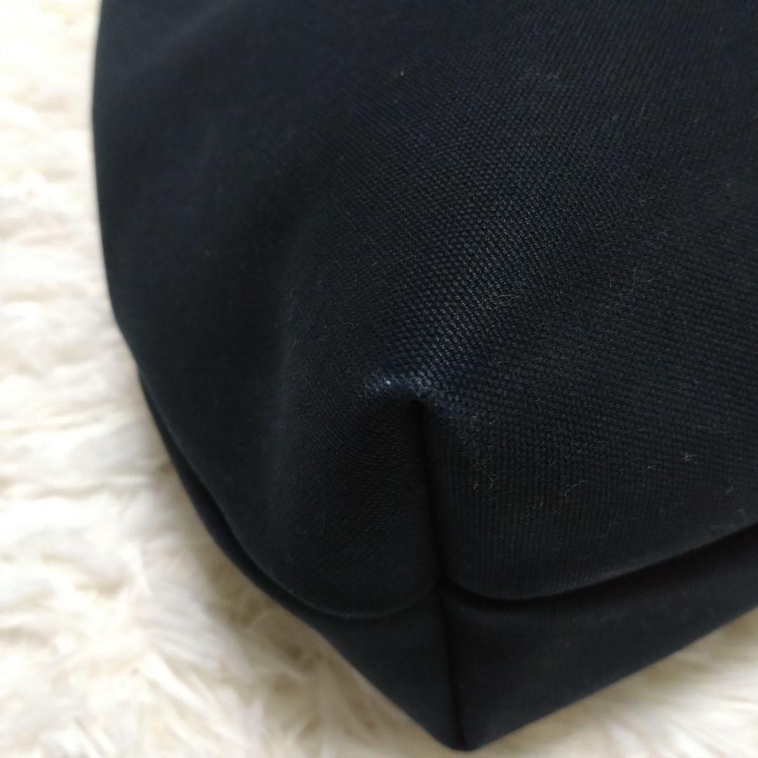 フェリージ トートバッグ 16-26 キャンバス レザー ブラック