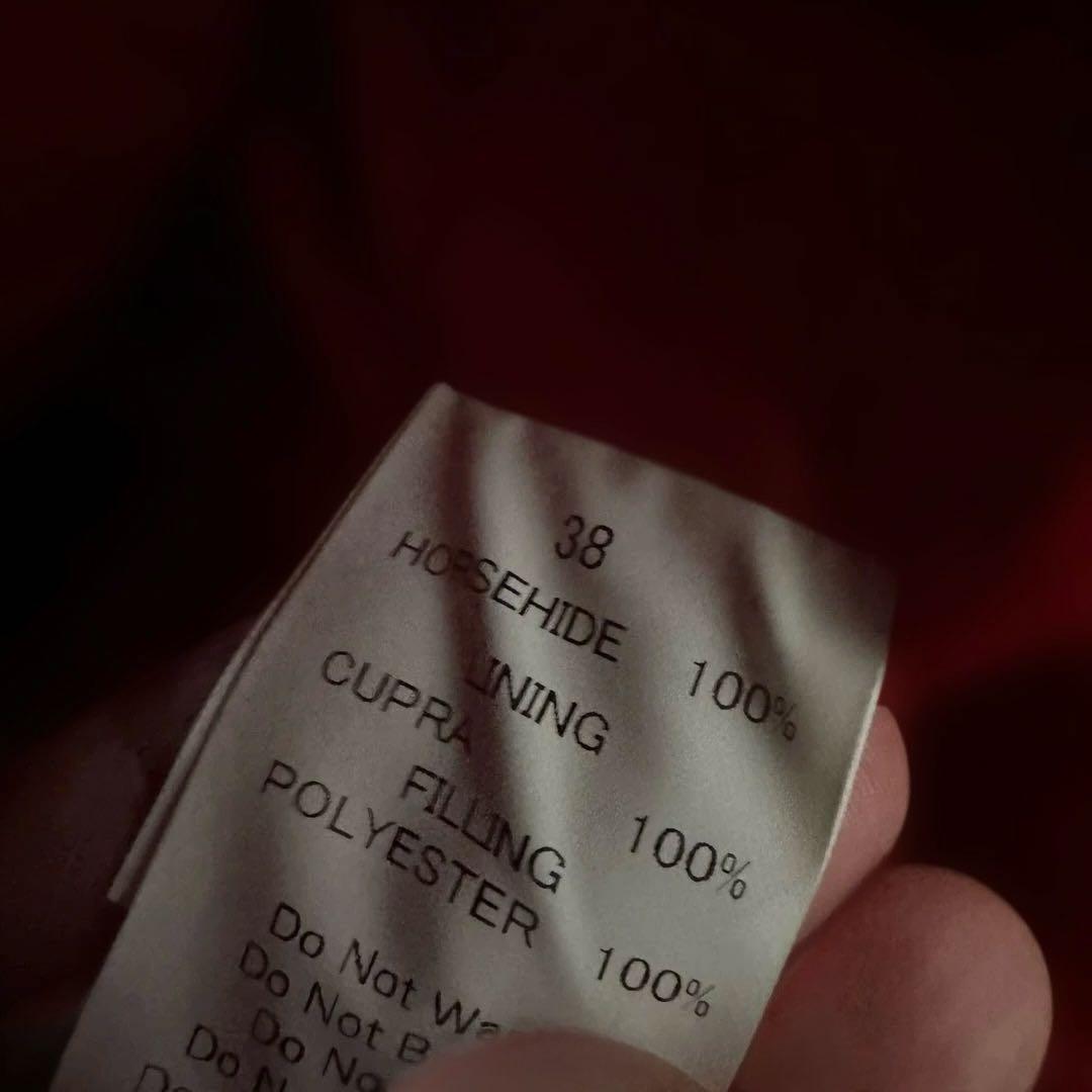 FINE CREEK LEATHERS ダブルライダース エドワード 38