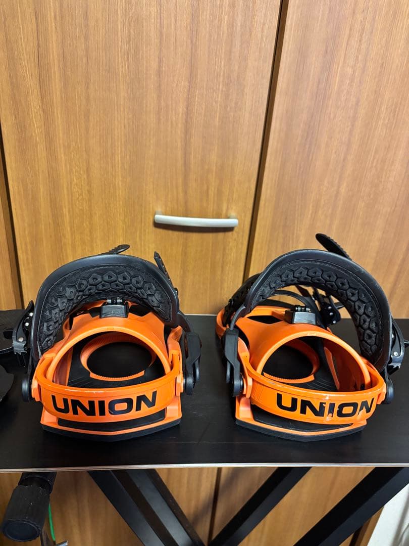 UNION FRITE PROスノーボード ビンディング オレンジ