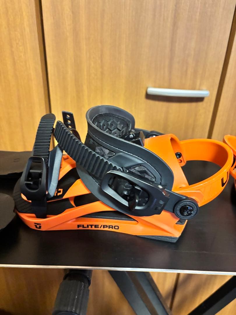 UNION FRITE PROスノーボード ビンディング オレンジ