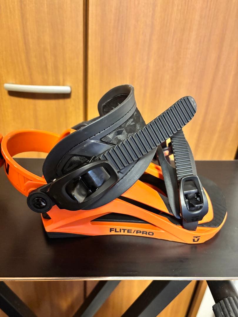 UNION FRITE PROスノーボード ビンディング オレンジ