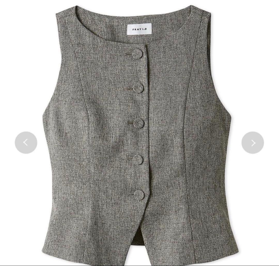 FRAY.ID アメスリベストブラウス