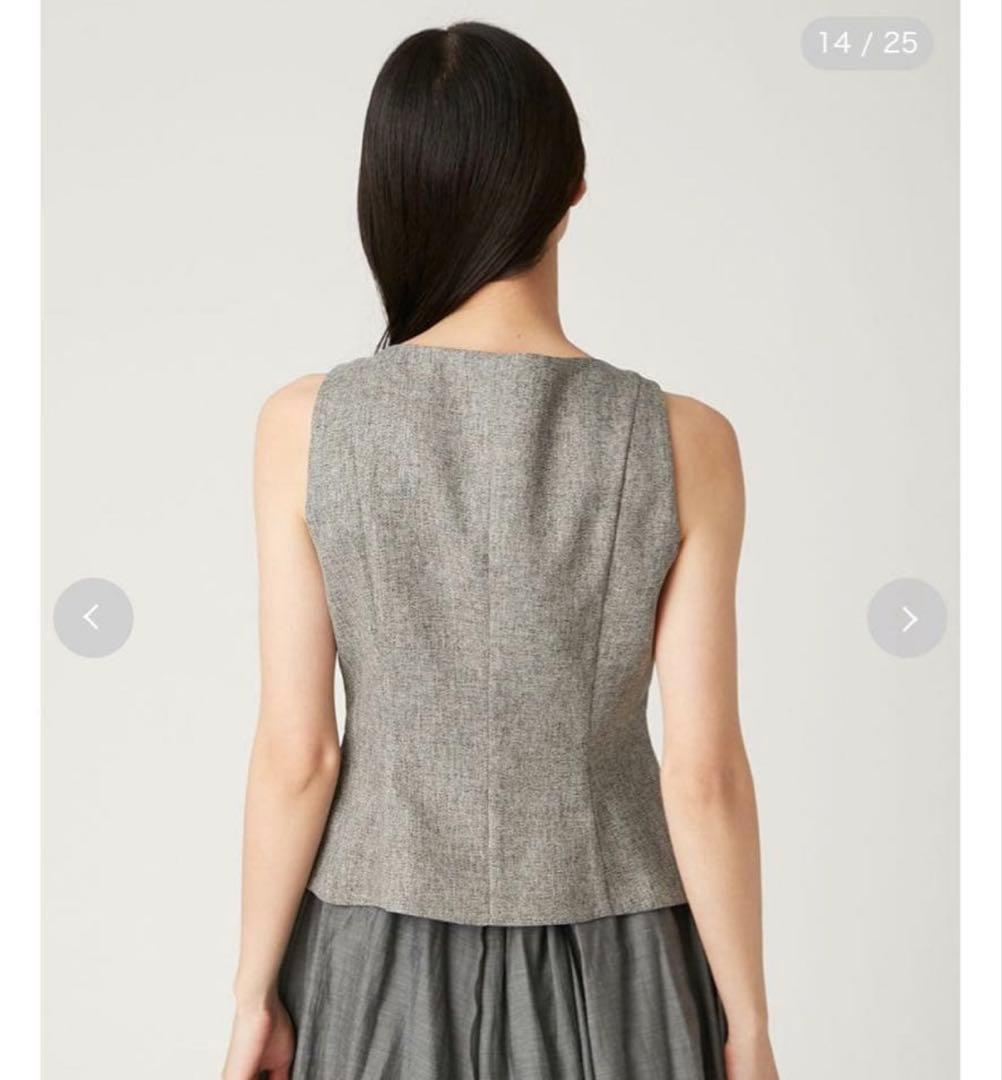 FRAY.ID アメスリベストブラウス