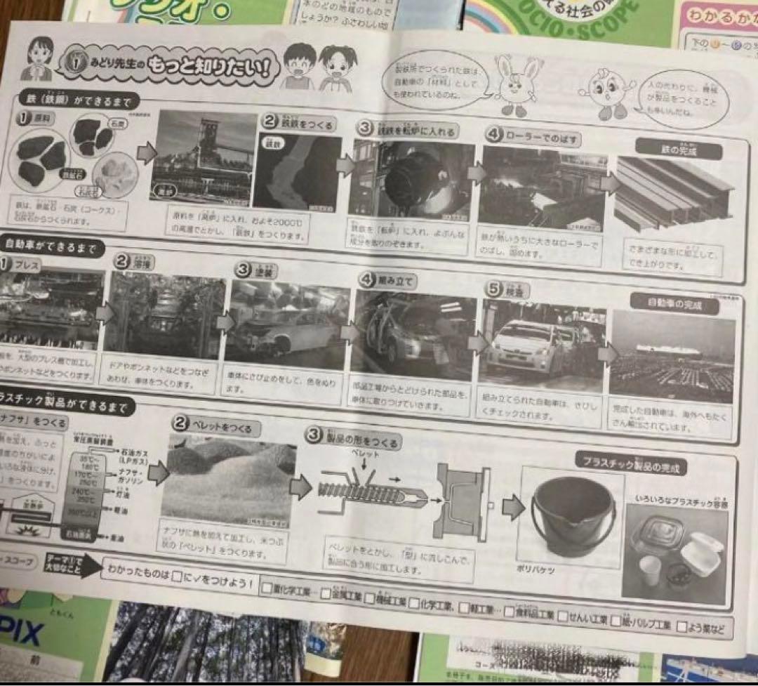 サピックス小4 社会デイリー2021年度版01-36 通常授業テキスト1年分です