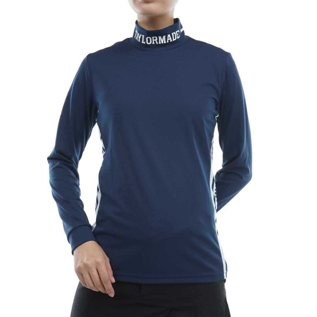 【極美品】TaylorMade クラブTM ストレッチ長袖モックネックシャツ L