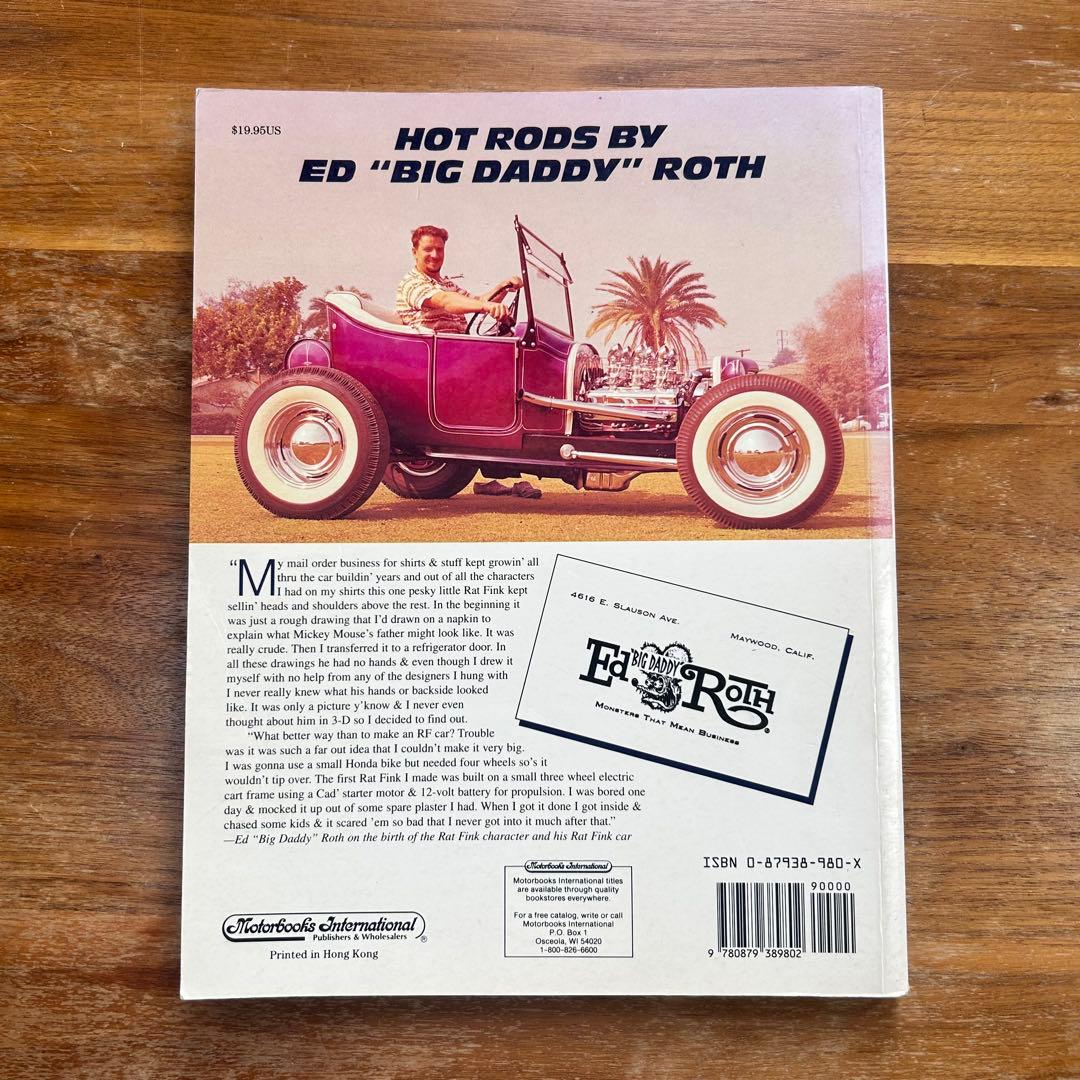 Hot Rods by Ed \"Big Daddy\" Roth 写真集 洋書