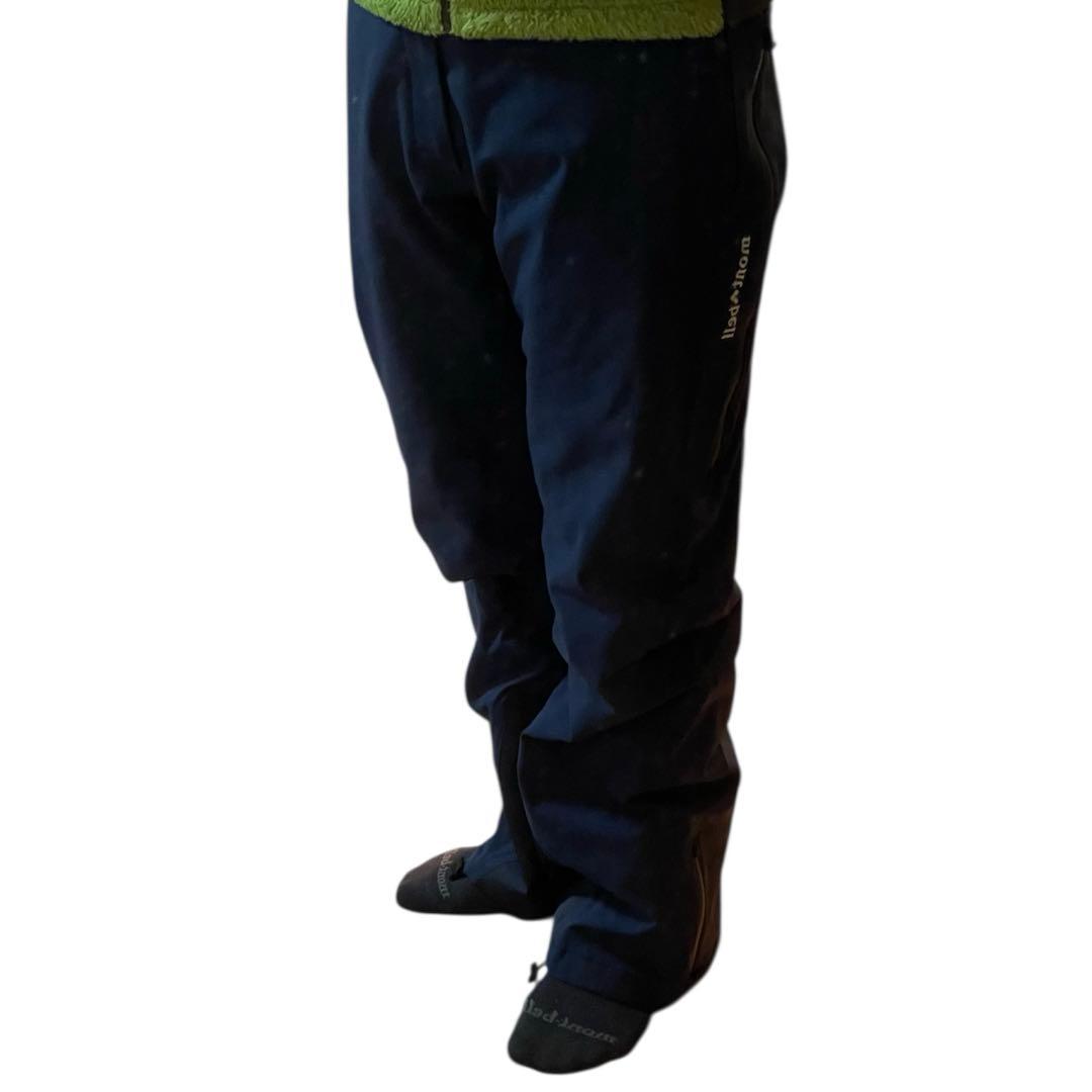 【クリーニング済✨】 モンベル　ドライテックインシュレーテッドパンツ　収納袋付き