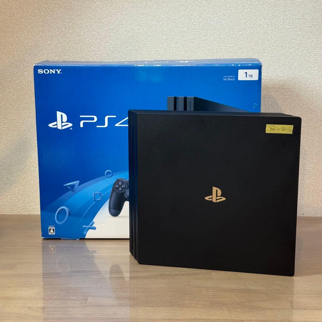 7-137 PS4 Pro 本体 CUH-7000B ジェット・ブラック 1TB