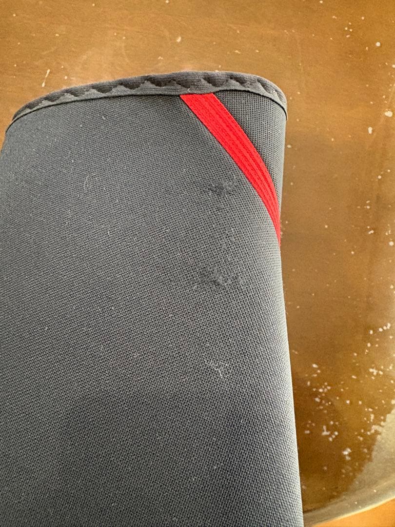 SBD ウェイトトレーニングサポーター Mサイズ ブラック/レッド