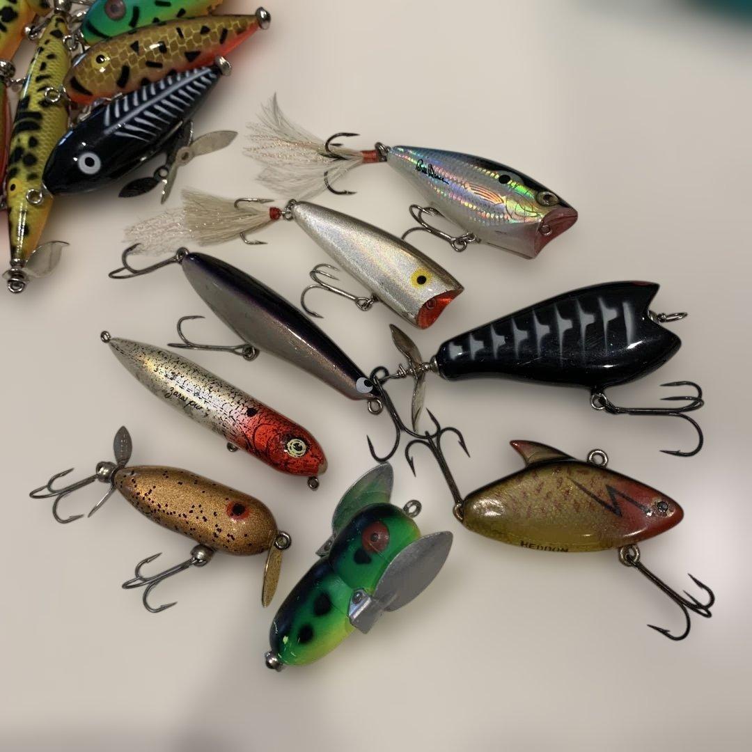 あ*３様 ヘドン　ベビーザラ　ベビートーピード　ボックス付き　バス釣り引退　ルア