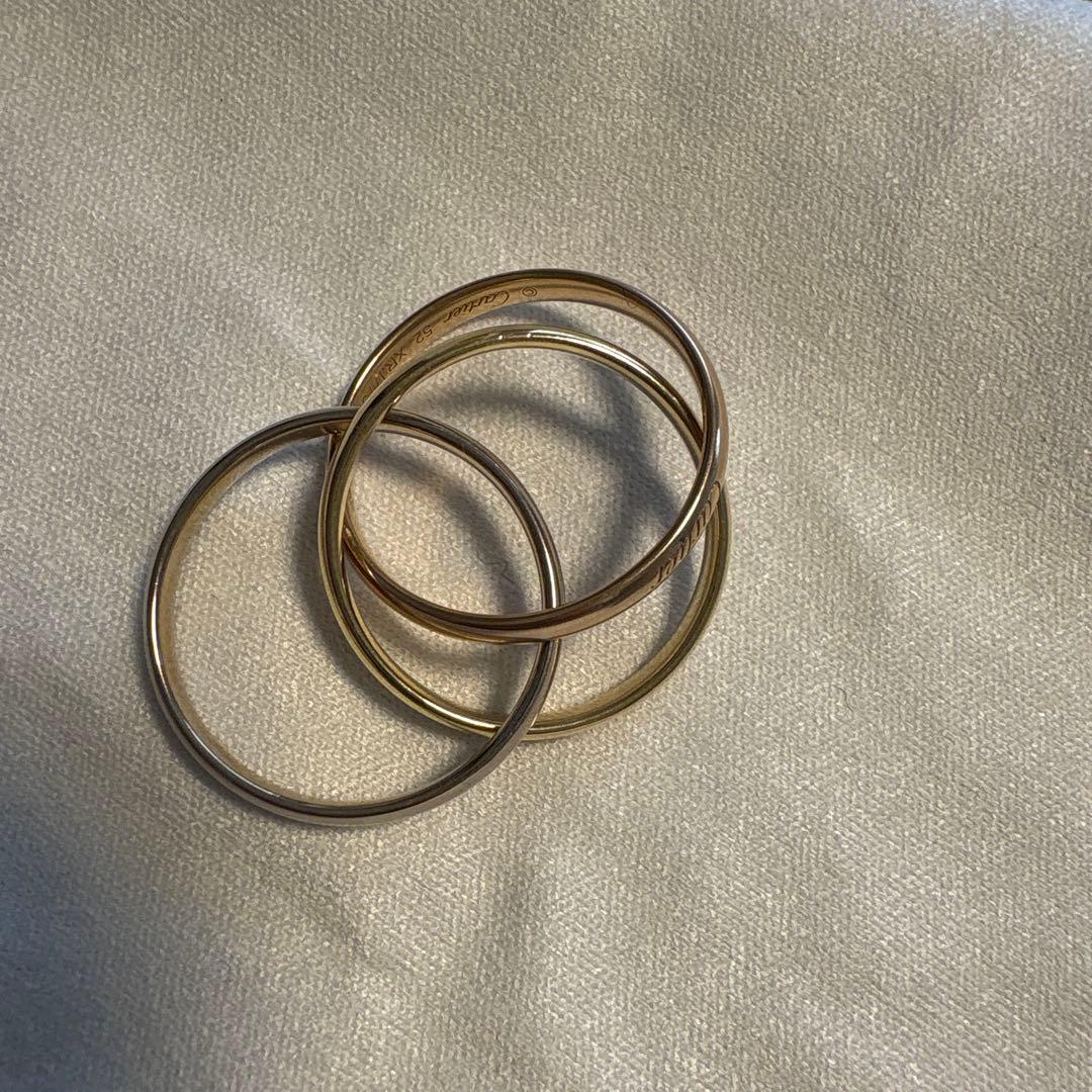 カルティエ　トリニティ リング スモールモデル　52サイズ