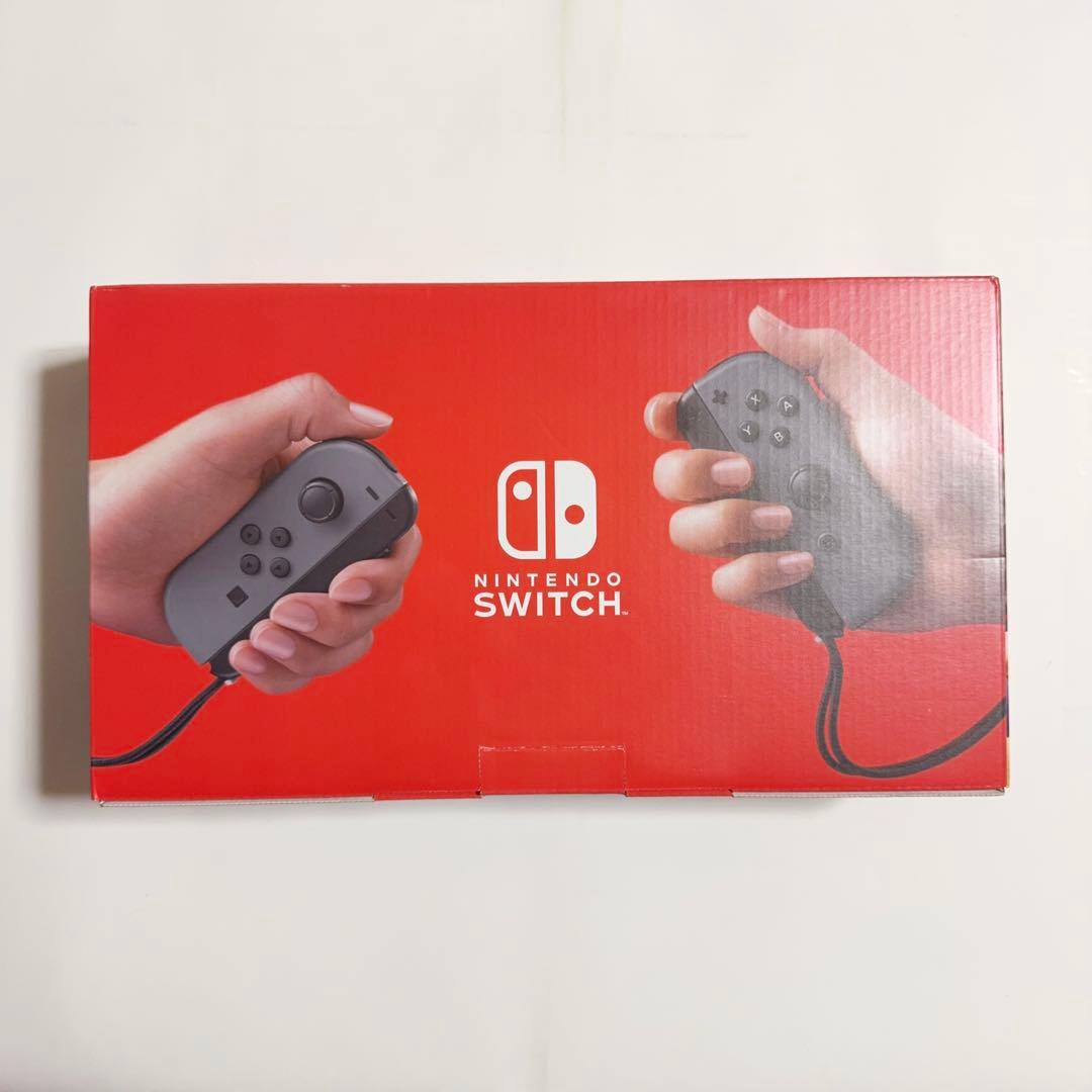 新品　Nintendo Switch 本体 グレー Joy-Con付き