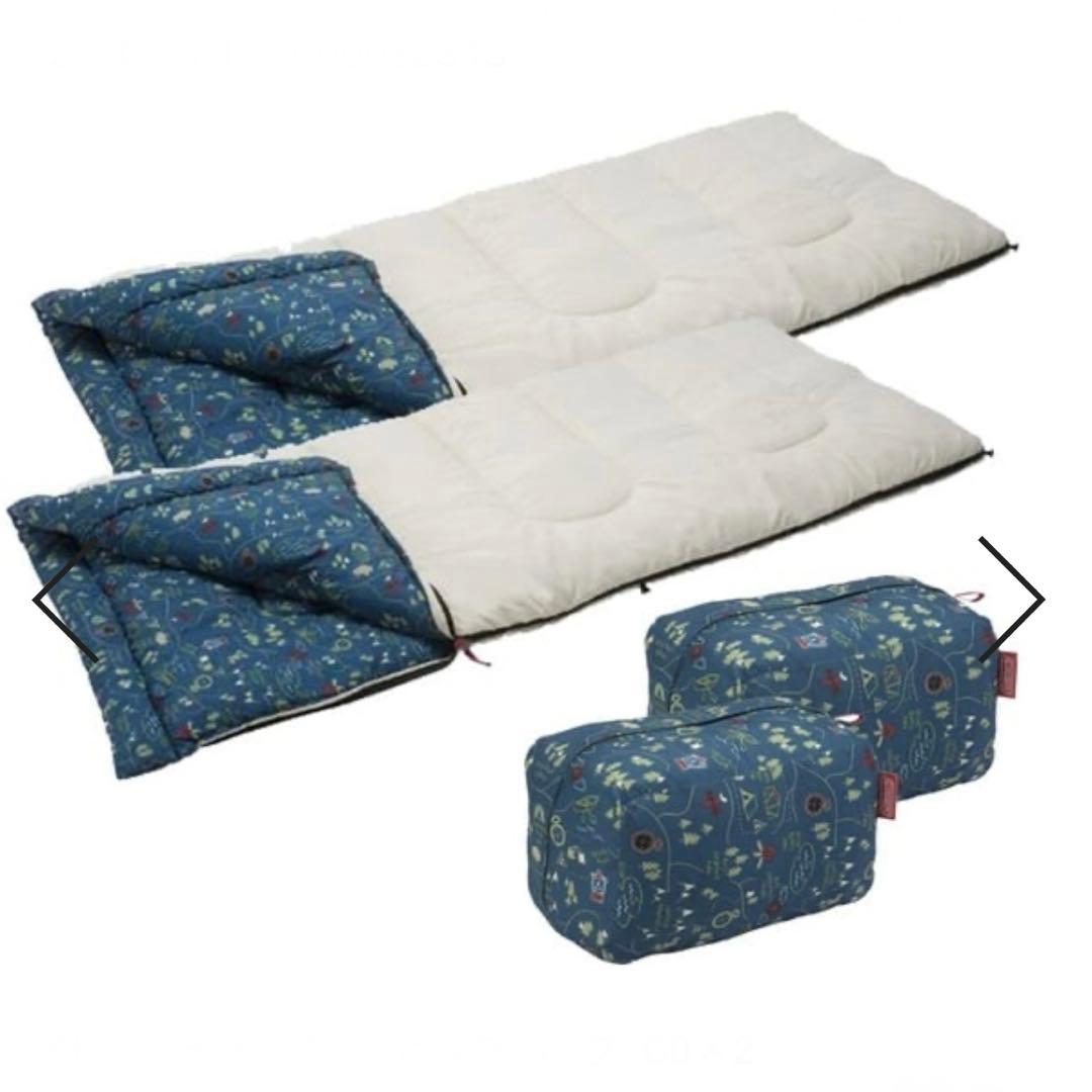 Coleman コールマン 寝袋 ファミリーシュラフ 2個セット