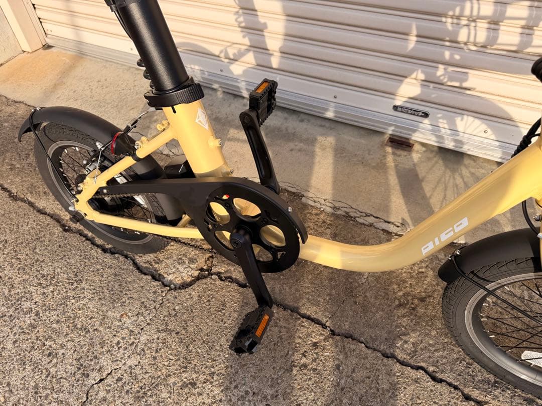 VELMO PICO 電動アシスト自転車 前方バスケット付き