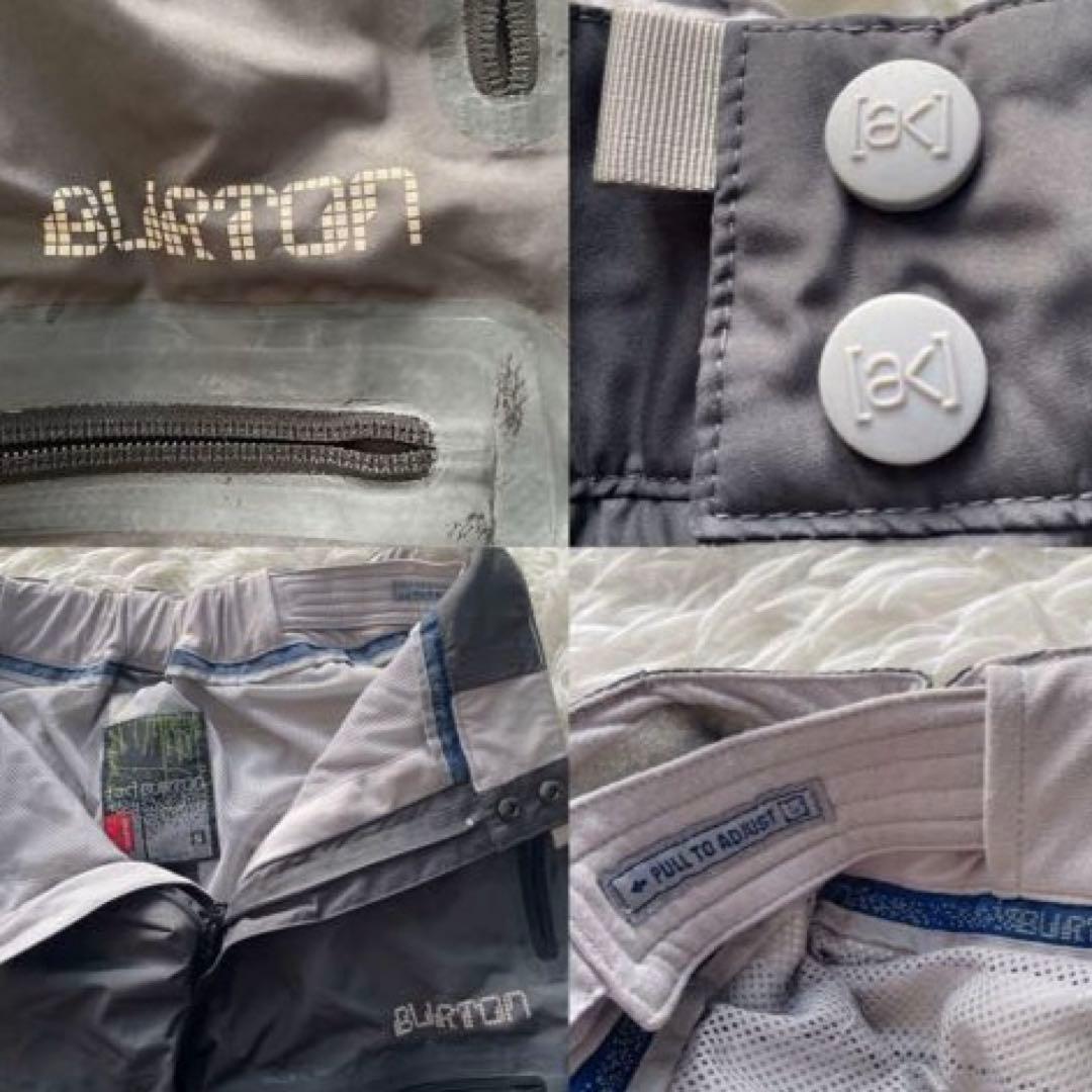 リプリ バートン スノボウェア スキー 上下セット グレー S レディース