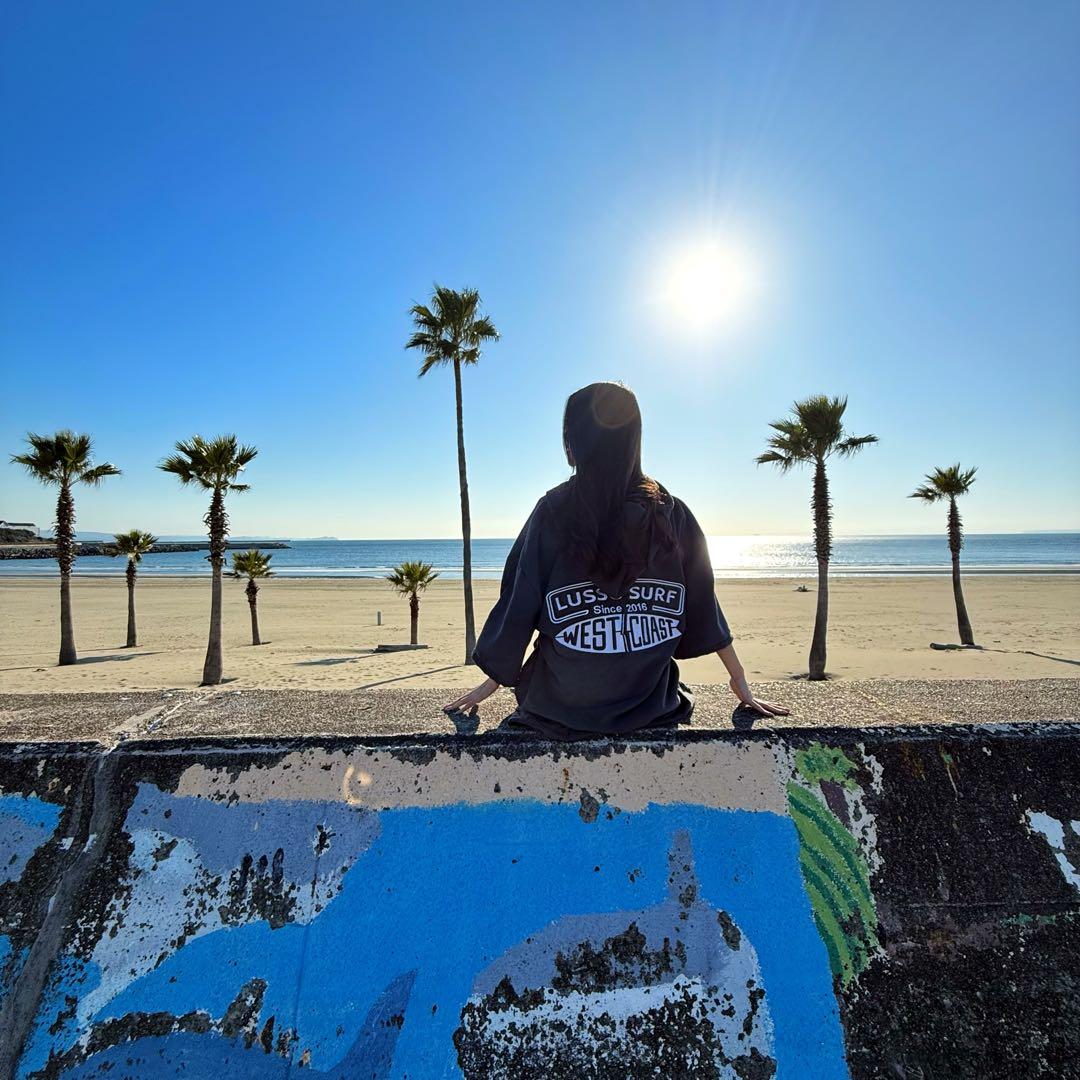 西海岸系⭐︎LUSSO SURF お着替えポンチョ　グレー⭐︎送料込み